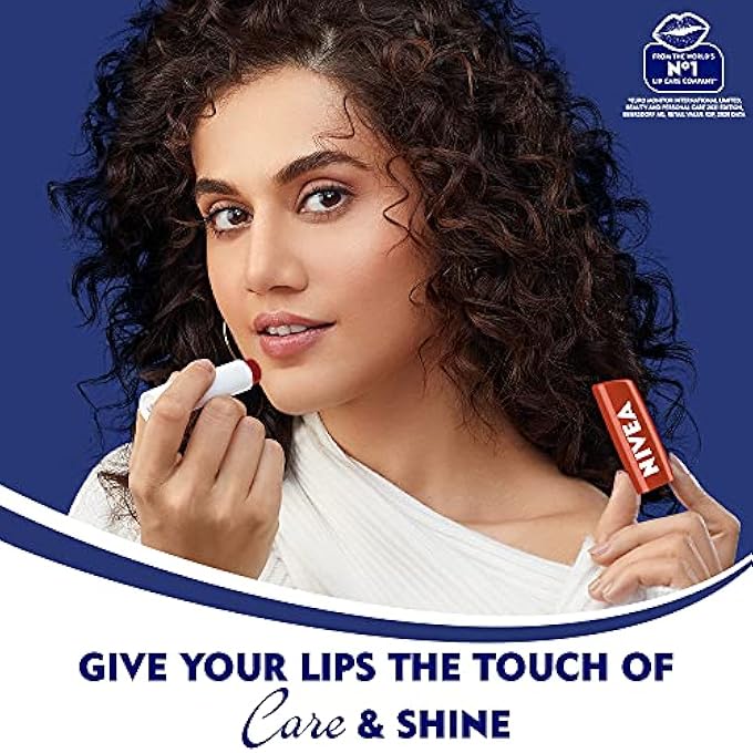 Nivea POMEGRANATE SHINE LIP BALM - 4.8G - Image 2